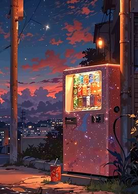 Cyberpunk Vending Machine