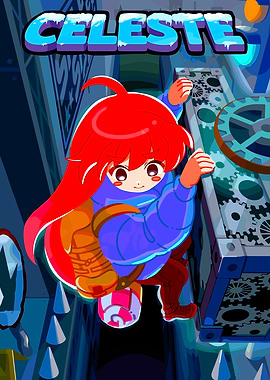 Celeste Game Cover Art