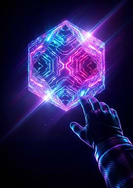 Cosmic Simulacrum: The Aleph Cube