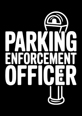 Parking Enforcement Officer Text Art