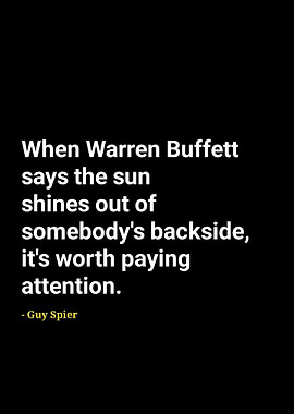 Warren Buffett Quote on Attention