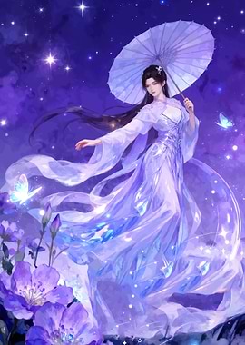 Misty Mount Fuji Landscape Kimono