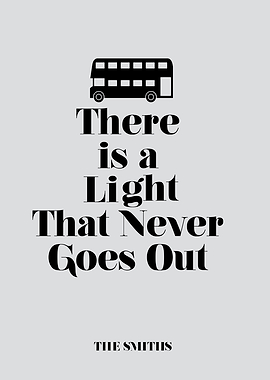 The Smiths There Is a Light Poster