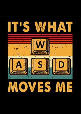 WASD Gaming Keyboard Keys