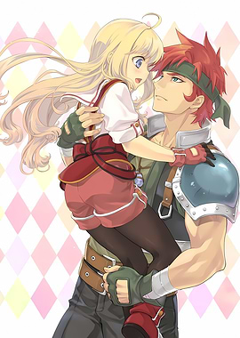 Anime Couple Embrace