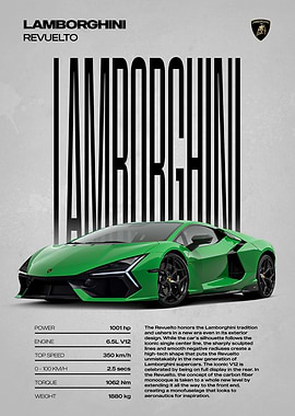 Lamborghini Revuelto Supercar