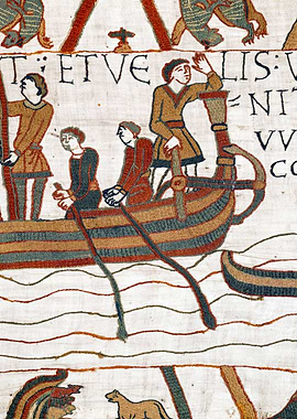 Journey to Normandy Bayeux Tapestry Scene 4