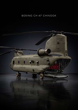 Boeing CH-47 Chinook Helicopter