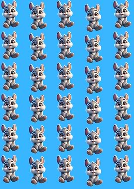 Cute Bunny Pattern