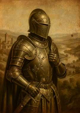 Knight in Ornate Armor