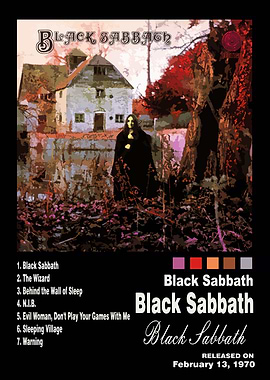 Black Sabbath Album Cover Art
