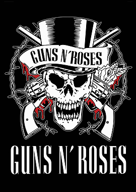 Guns N' Roses Skull Logo