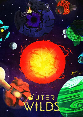 Outer Wilds Game Poster