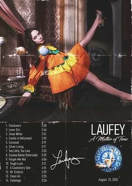 Laufey A Matter of Time Album Art