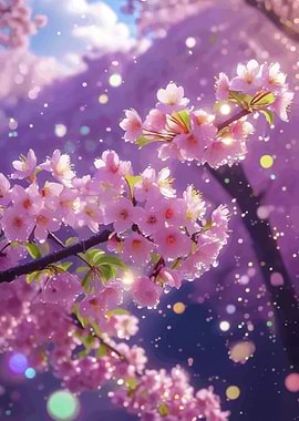 Cherry Blossoms in Bloom