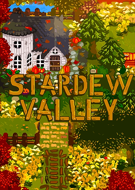 Stardew Valley Autumn Scene
