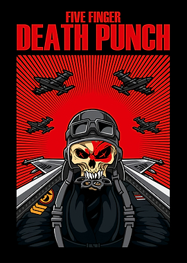 Five Finger Death Punch Skull Pilot