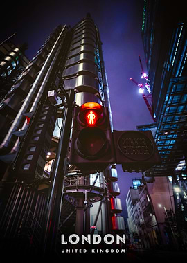 London Cityscape at Night