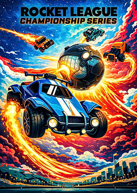 Rocket League Championship Series Poster