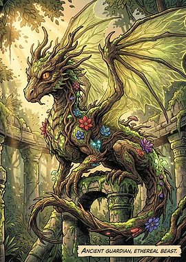 Ancient Forest Dragon Guardian