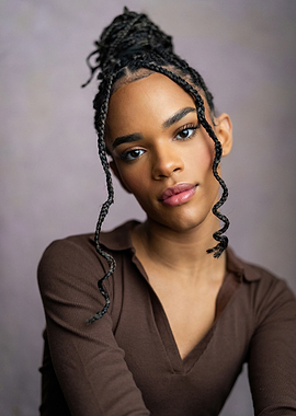 yasmin finney with Braids