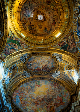 Baroque Ceiling Fresco