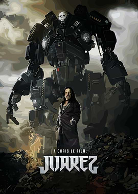 Juarez Movie Poster with Robot