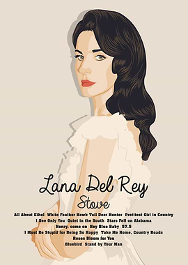 Lana Del Rey 'Stove' Album Art