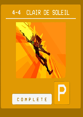 Game Level Complete Screen