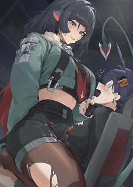 Zenless Zone Zero Belle and Jane Doe