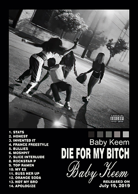 Baby Keem Die For My Bitch Album Cover