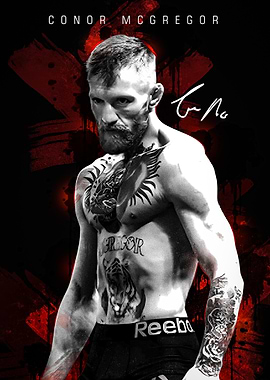 Conor McGregor Portrait