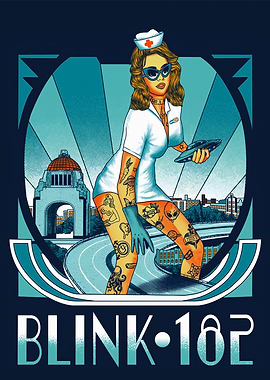 Blink-182 Nurse with UFO