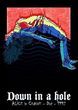 Alice in Chains Down in a Hole Art
