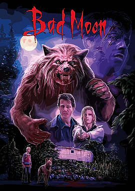 Bad Moon Werewolf Movie Poster