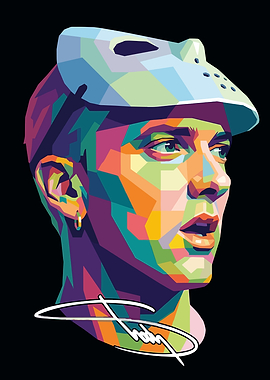 Eminem Pop Art Portrait