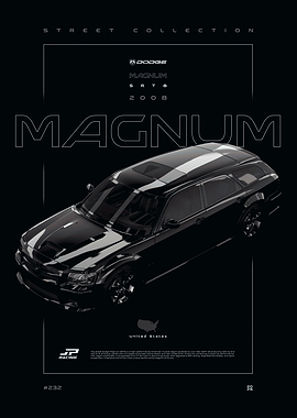 Dodge Magnum SRT8 2008 Poster