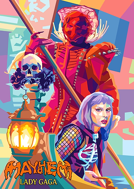 Lady Gaga Mayhem Pop Art