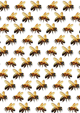 Pattern of Honey Bees