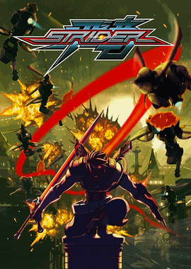 Strider Game Cover Art
