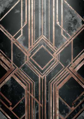 Art Deco Geometric Pattern
