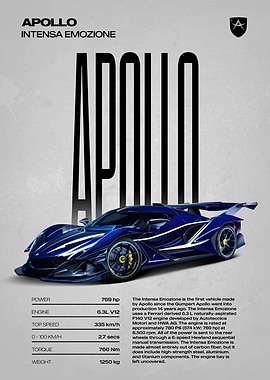 Apollo Intensa Emozione Supercar