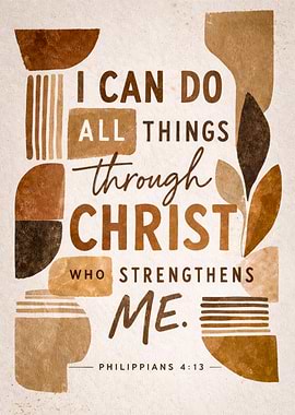 Philippians 4:13 Inspirational Quote