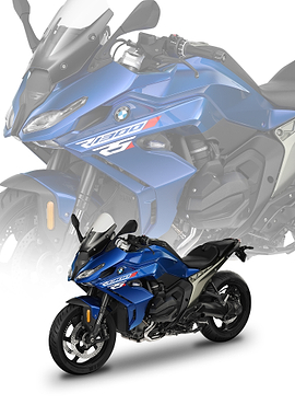 Blue BMW R 1300 RS Motorcycle