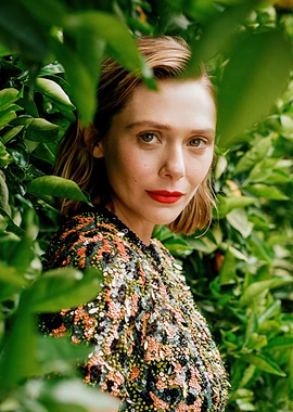 Elizabeth Olsen in Nature