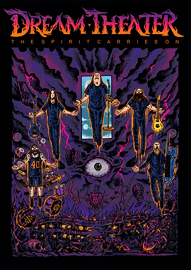 Dream Theater The Spirit Carries On Poster