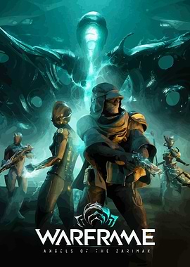 Warframe Angels of the Zariman Poster
