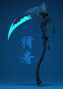 Glowing Scythe