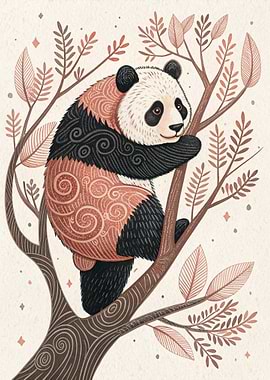 Panda in a Tree