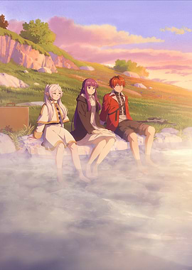 Frieren Tranquil Respite Visual